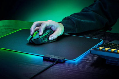 Razer Basilisk V3 X HyperSpeed – belaidė žaidimų pelė su Bluetooth, 18 000 DPI, juoda