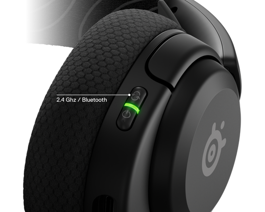 Belaidės žaidimų ausinės SteelSeries Arctis Nova 5, juodos