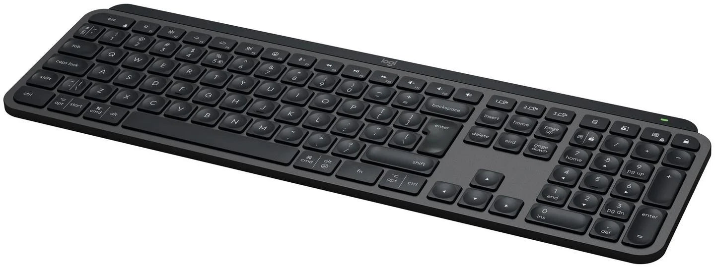 Klaviatūra Logitech MX Keys S, Anglų (INT), grafito, belaidė