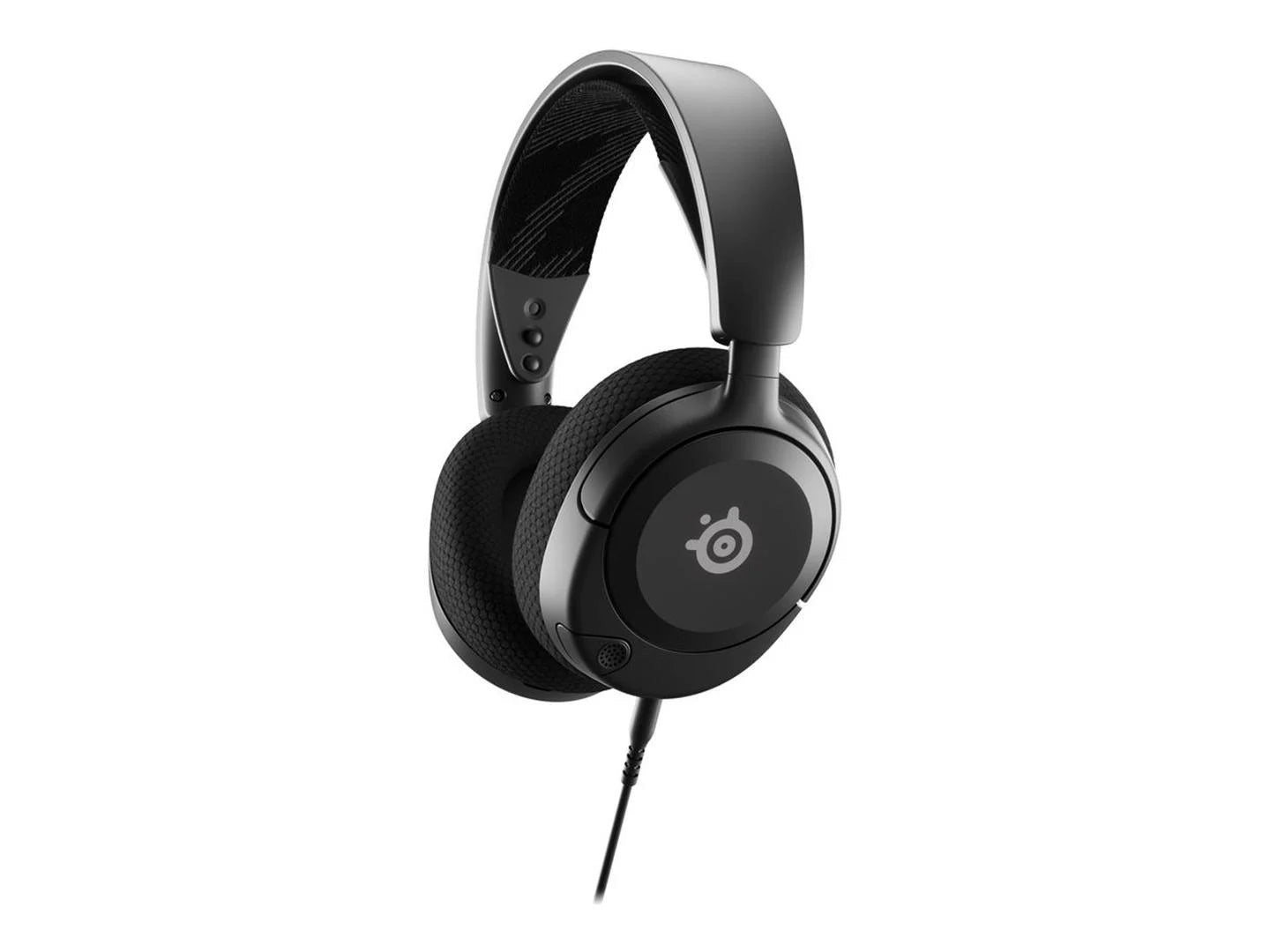 SteelSeries Arctis Nova 1 spēļu austiņas - vadu spēļu austiņas, melnas