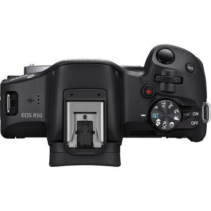 Sisteminis fotoaparatas Canon EOS R50 + RF-S 18-45mm f/4.5-6.3 IS STM