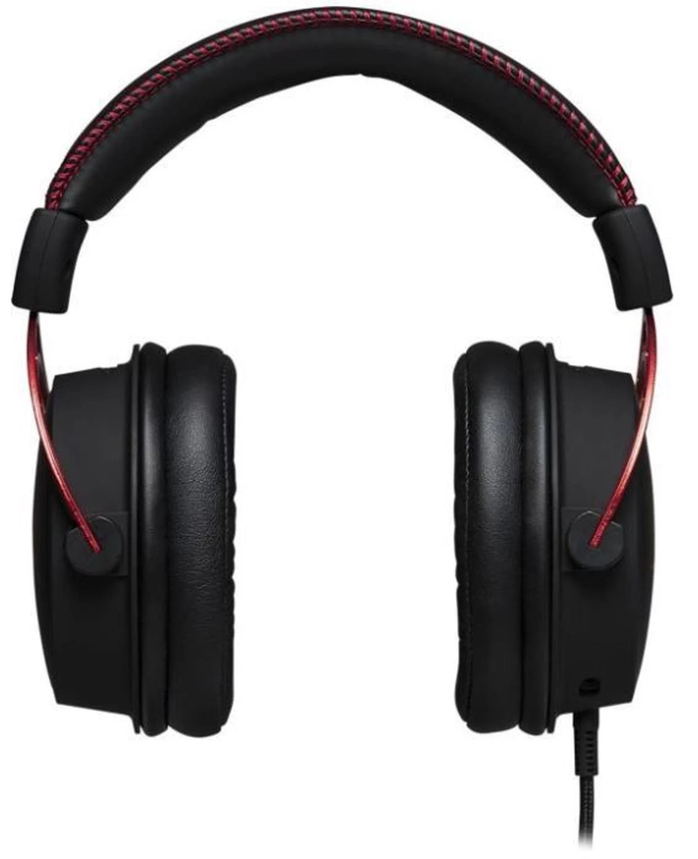Vadu spēļu austiņas HyperX Cloud Alpha, melnas/sarkanas