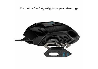 Logitech G502 Hero Žaidimų Pelė – Legendinė Tikslumo Galia 🔹 Tobula kontrolė kiekvienam žaidėjui 