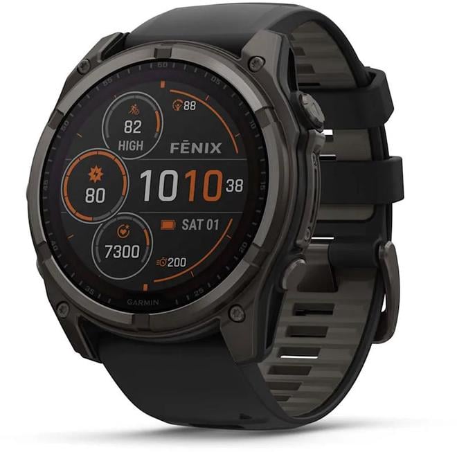 Garmin Fenix 8 51mm Solar Sapphire - Juodas