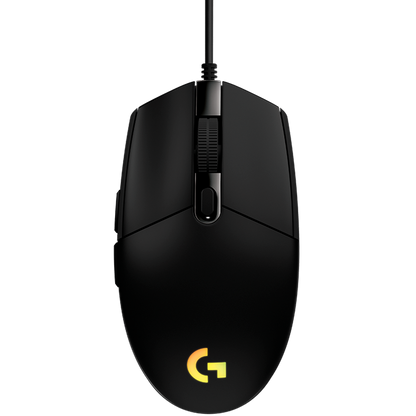 Logitech G102 Lightsync laidinė žaidimų pelė, RGB apšvietimas, 8000 DPI, juoda
