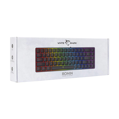 Klaviatūra White Shark Ronin GK-2201, Anglų (US), juoda