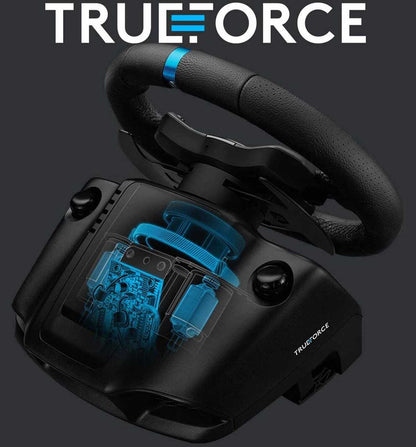 Logitech G923 sacīkšu spēļu stūre PS4/PC — TrueForce tehnoloģija