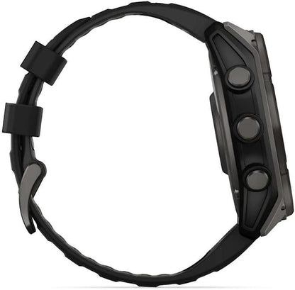 Garmin Fenix 8 51mm Solar Sapphire - Juodas