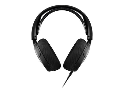 SteelSeries Arctis Nova 1 spēļu austiņas - vadu spēļu austiņas, melnas