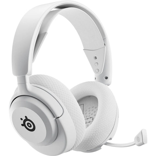 SteelSeries Arctis Nova 5 belaidės žaidimų ausinės (balta spalva)