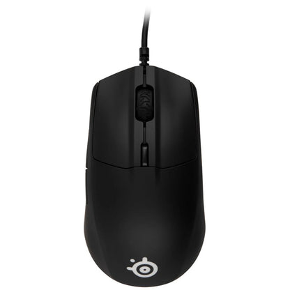 SteelSeries Rival 3 – laidinė žaidimų pelė, 8500 DPI, 3 zonų RGB apšvietimas, juoda