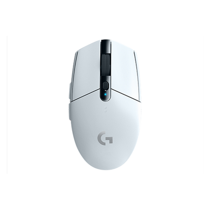 Logitech G305 Lightspeed bezvadu spēļu pele, HERO sensors, 12000 DPI, balta