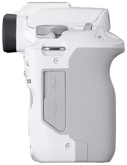Canon EOS R50 Beveidroninis Fotoaparatas - 24.2MP APS-C + RF-S 18-45mm Objektyvas