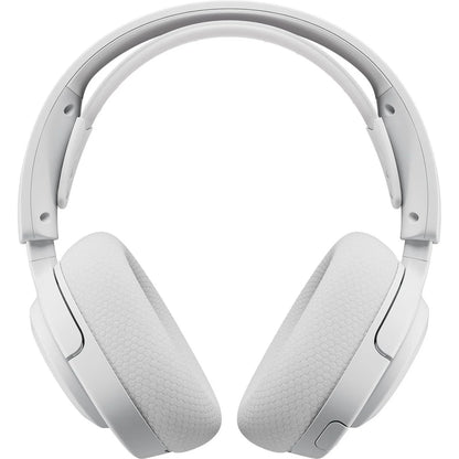 SteelSeries Arctis Nova 5 belaidės žaidimų ausinės (balta spalva)
