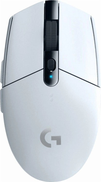 Logitech G305 Lightspeed bezvadu spēļu pele, HERO sensors, 12000 DPI, balta