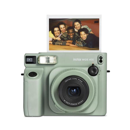 Tūlītējās drukas kamera Fujifilm Instax Wide 400 zaļa