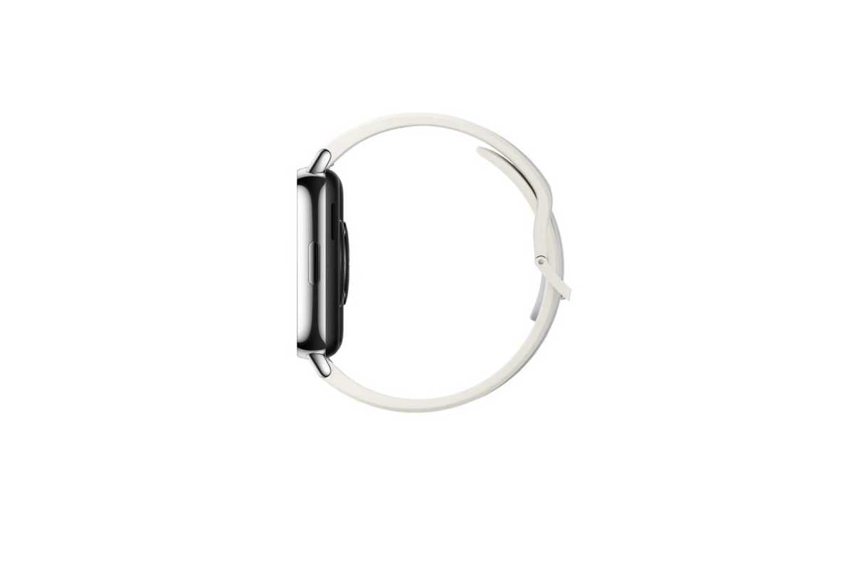 Xiaomi Redmi Watch 5 Lite balto aukso - 18d baterija, 1.96" AMOLED, GPS