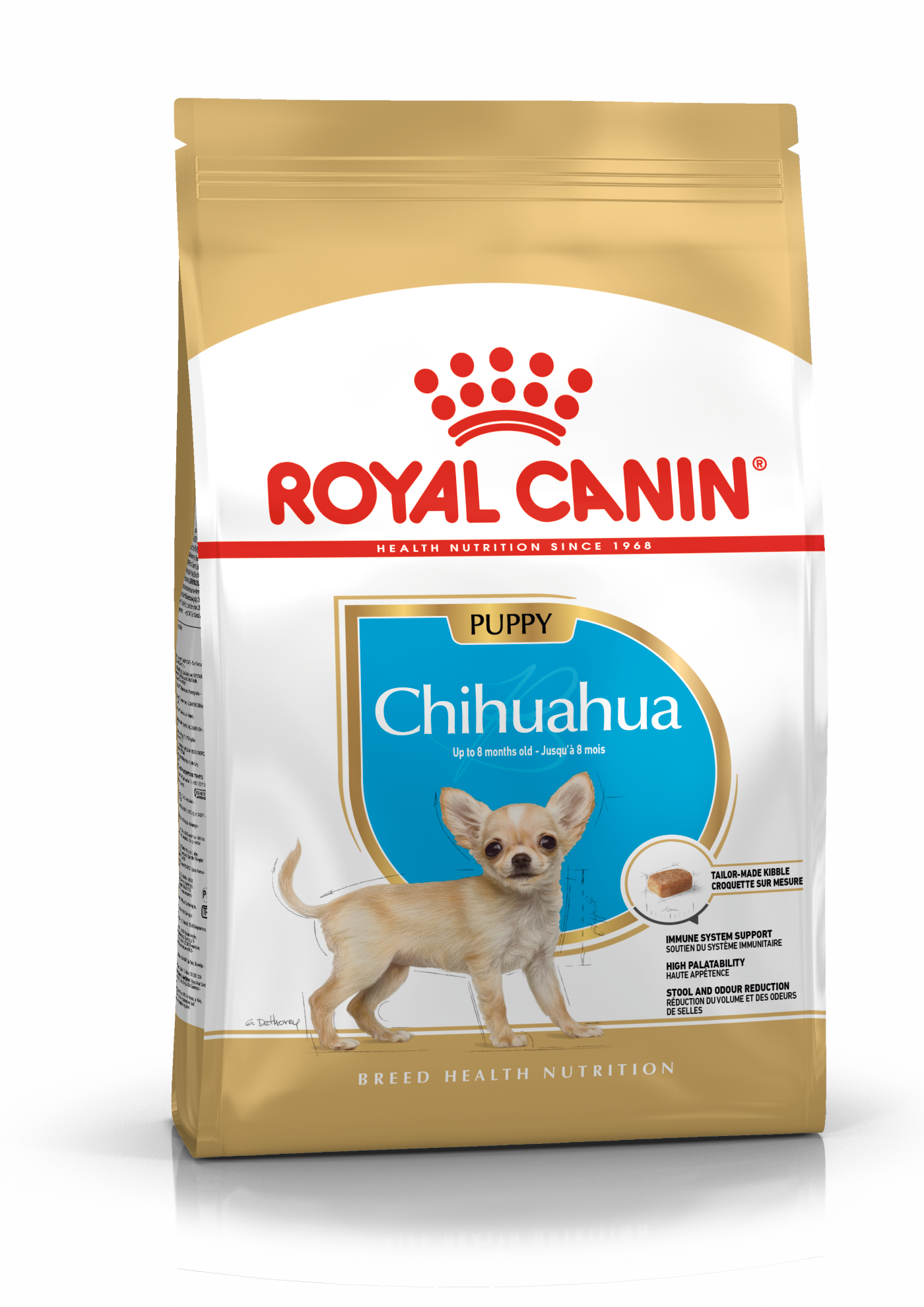 Royal Canin Chihuahua Puppy šunų maistas 0,5 kg - specialiai subalansuotas maistas čihuahua šuniukams