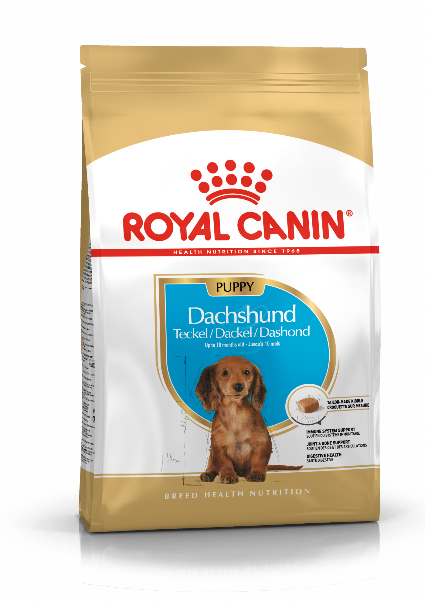 Royal Canin Dachshund Puppy šunų maistas 1,5 kg - specialiai subalansuotas maistas taksų šuniukams