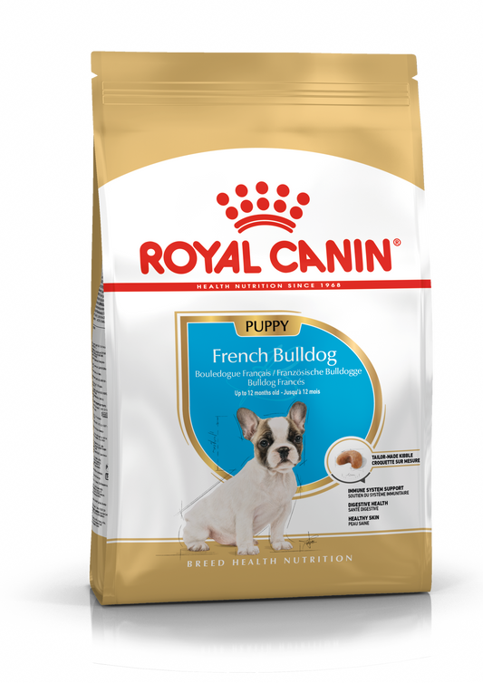 Royal Canin French Bulldog Puppy šunų maistas 3 kg - specialiai subalansuotas maistas prancūzų buldogų šuniukams