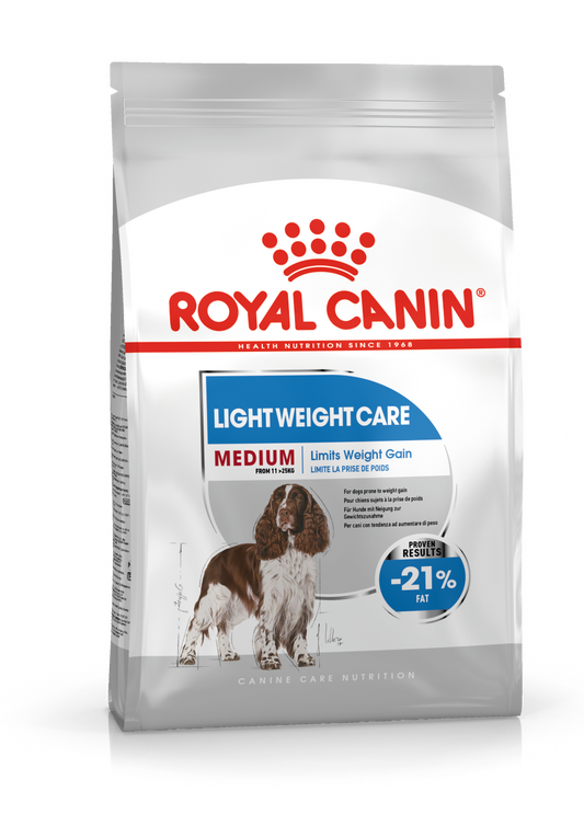 Royal Canin Care Nutrition Light Weight Care Medium 3kg - Sausas maistas vidutinių veislių šunims su polinkiu nutukti
