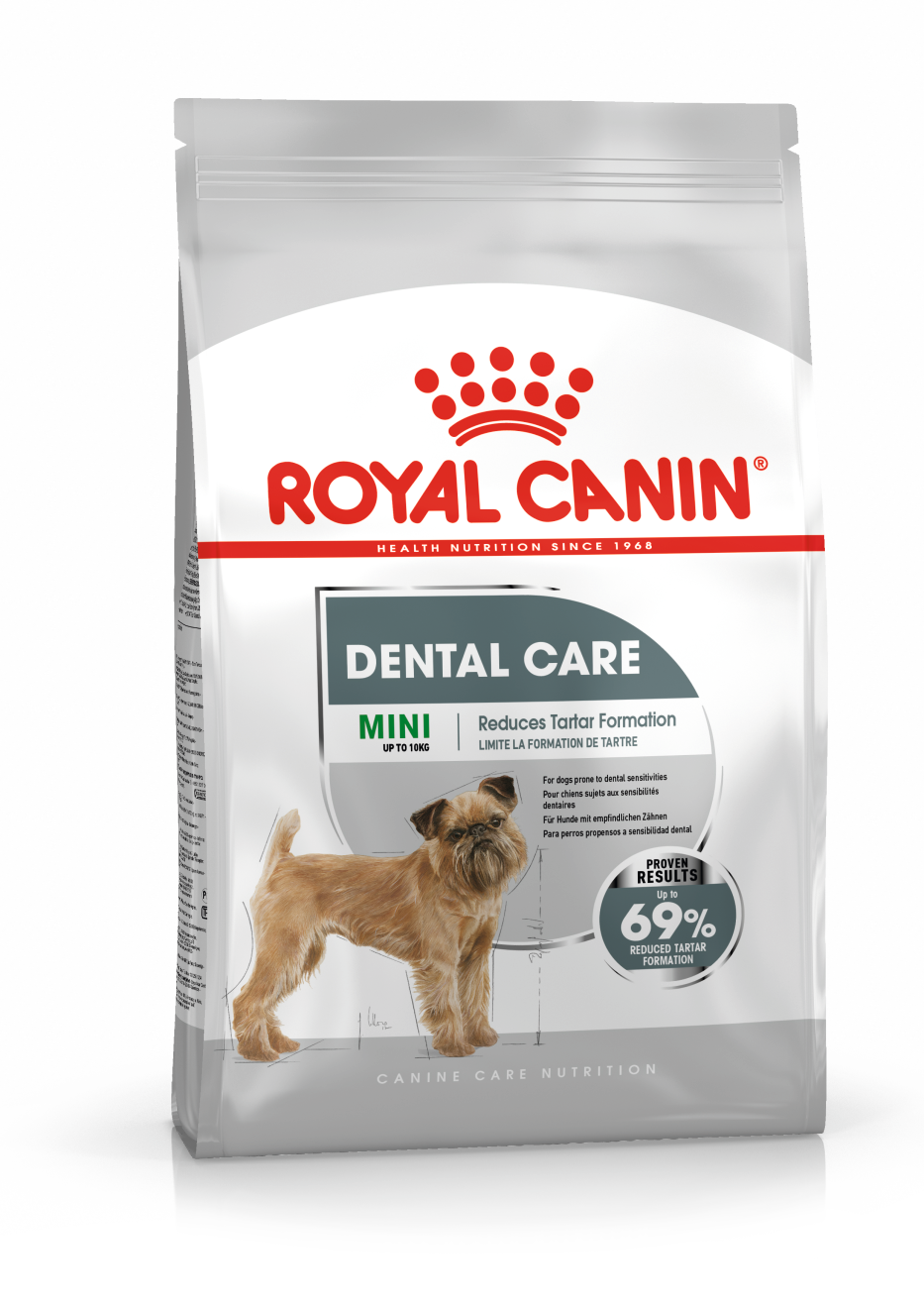 Royal Canin Care Nutrition Dental Care Mini 1kg - Sausas maistas mažų veislių šunų dantų sveikatai