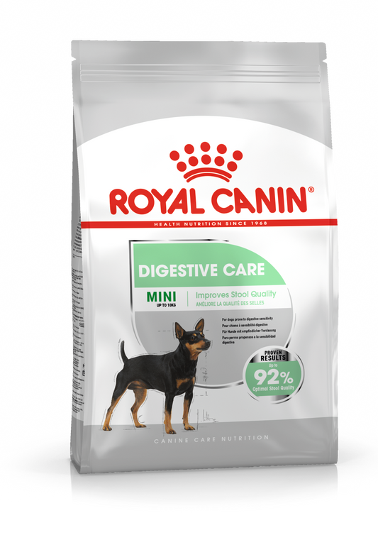 Royal Canin Care Nutrition Digestive Care Mini 8kg - Didelė pakuotė mažų veislių šunims su jautria virškinimo sistema