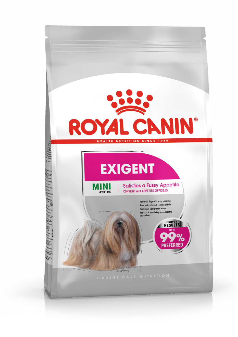 Royal Canin Care Nutrition Exigent Mini 1kg - Sausas maistas išrankiems mažų veislių šunims