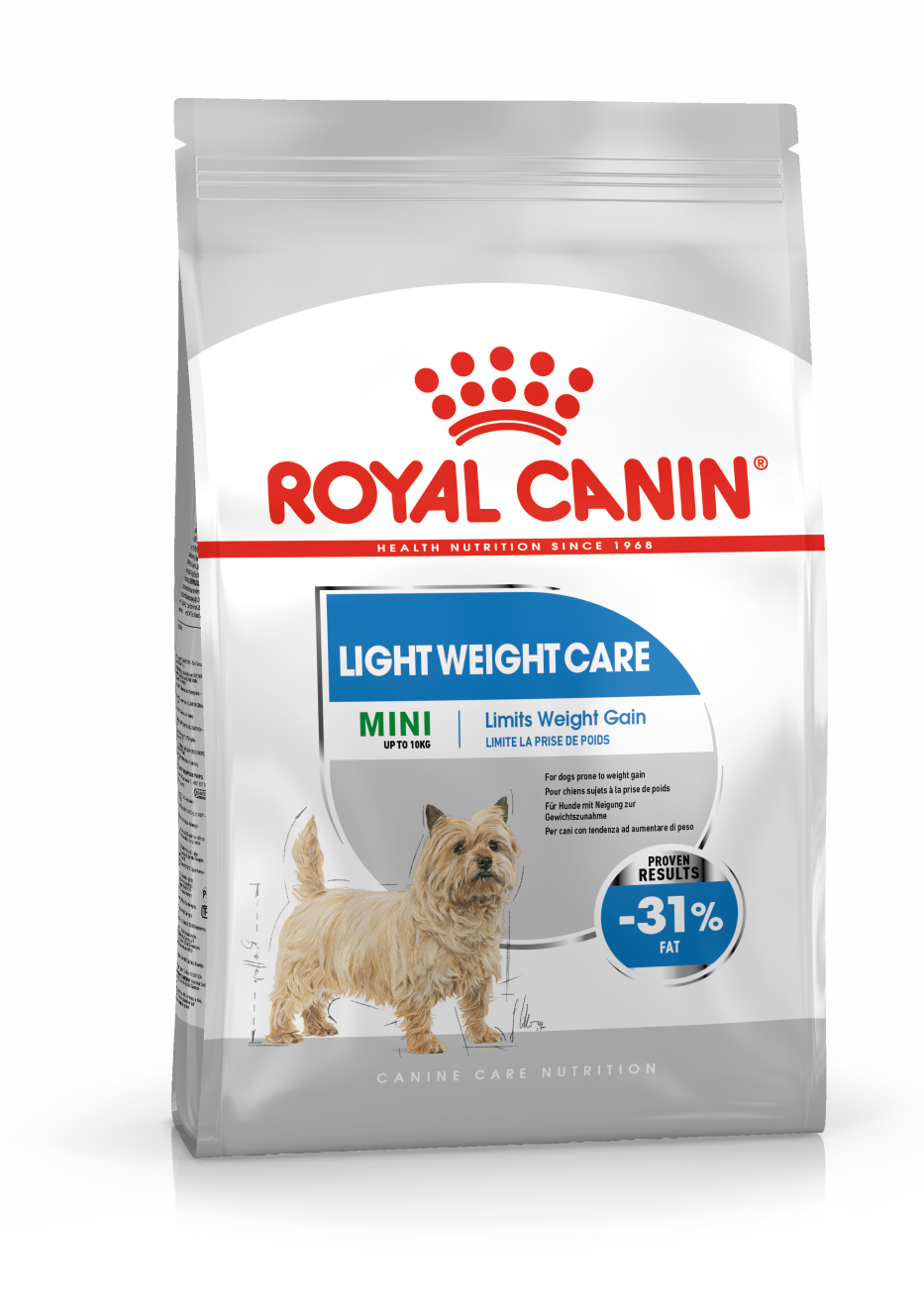 Royal Canin Care Nutrition Light Weight Care Mini 3kg - Sausas maistas mažų veislių šunims su polinkiu nutukti