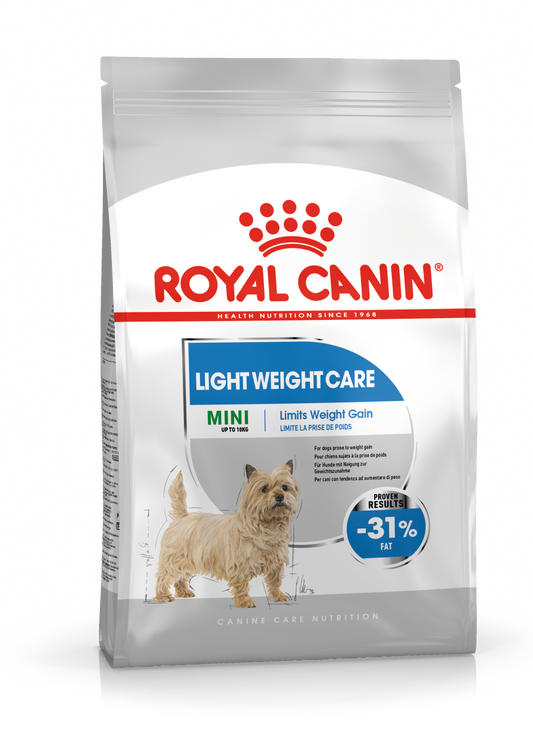 Royal Canin Care Nutrition Light Weight Care Mini 3kg - Sausas maistas mažų veislių šunims su polinkiu nutukti