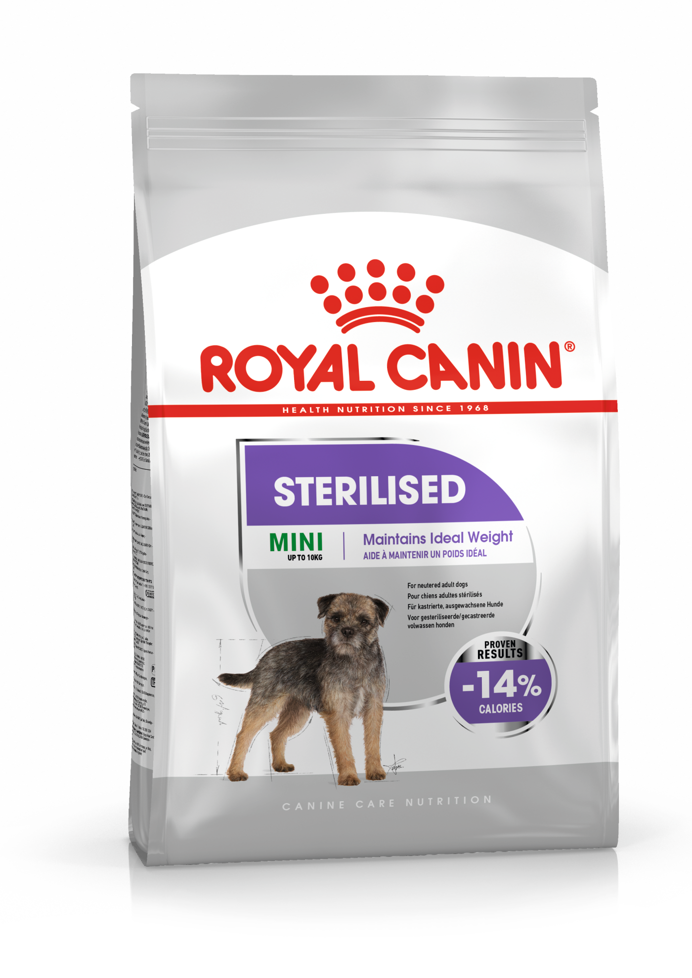 Royal Canin Care Nutrition Sterilised Mini Adult 1kg - Sausas maistas sterilizuotiems mažų veislių šunims