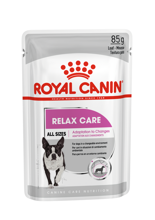 Royal Canin Care Nutrition Relax Care Loaf 12x85g - Šlapias maistas su paštetu šunims su stresu ir nerimu