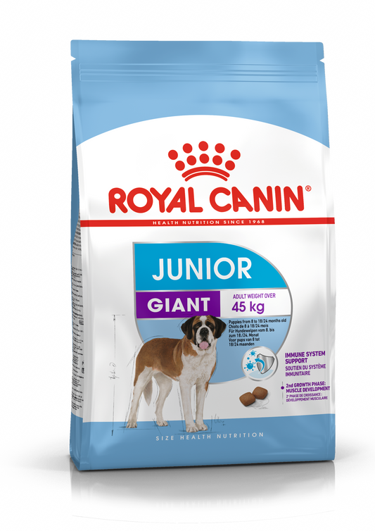 Royal Canin Size Health Nutrition Giant Junior 15kg - Sausas maistas jaunų milžiniškų veislių šunų