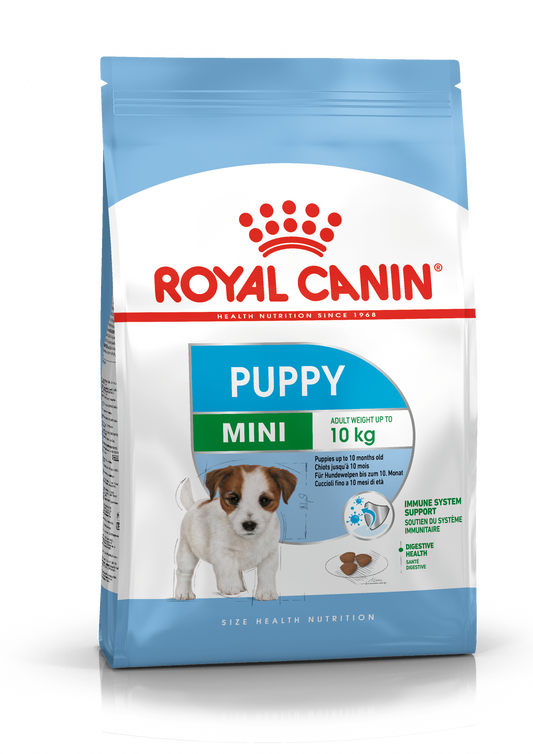 Royal Canin Size Health Nutrition Mini Puppy 8kg - Didelė pakuotė mažų veislių šuniukams