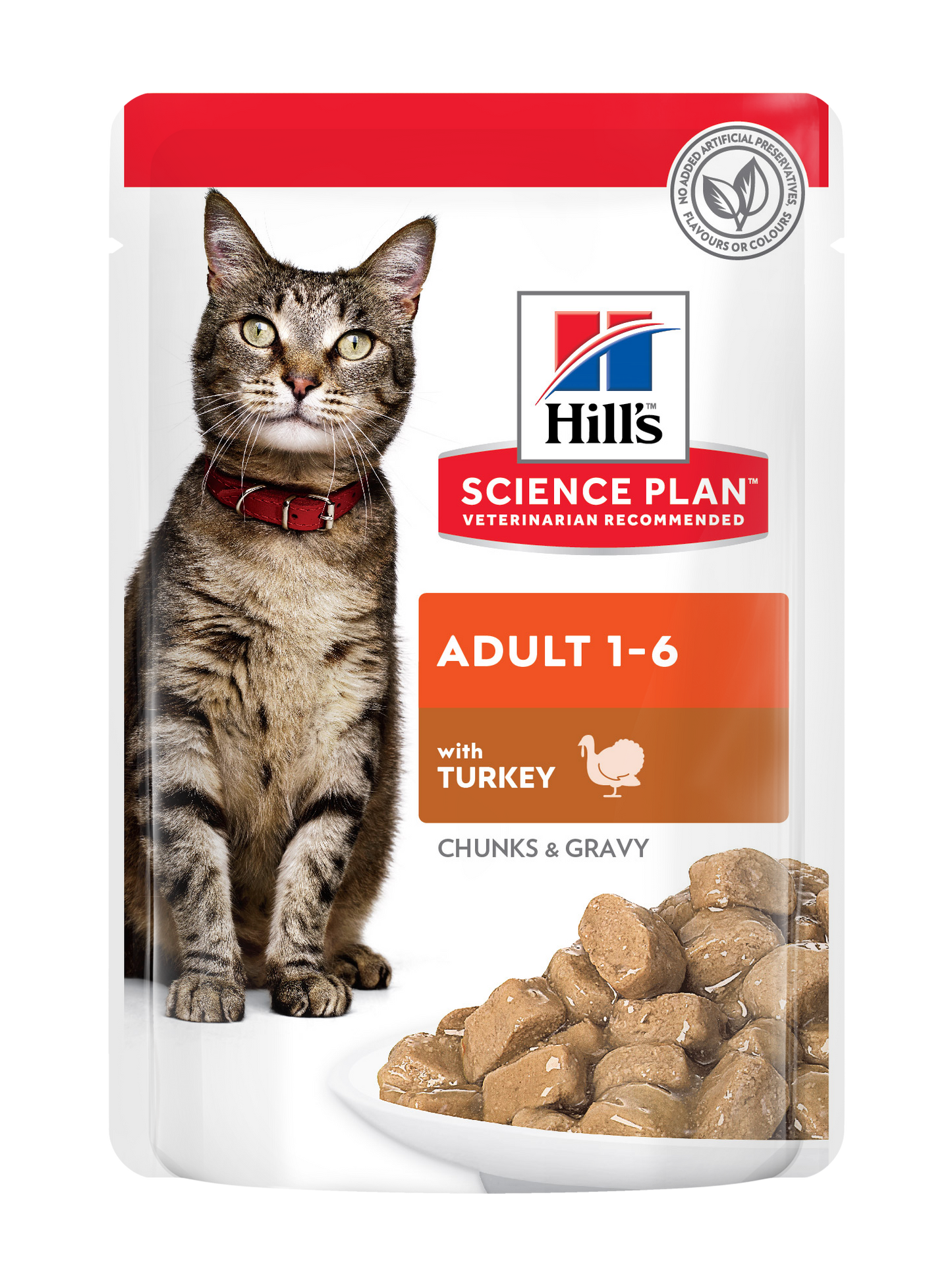 Hill's Science Plan suaugusioms katėms su kalakutiena 12x85 g guliašai
