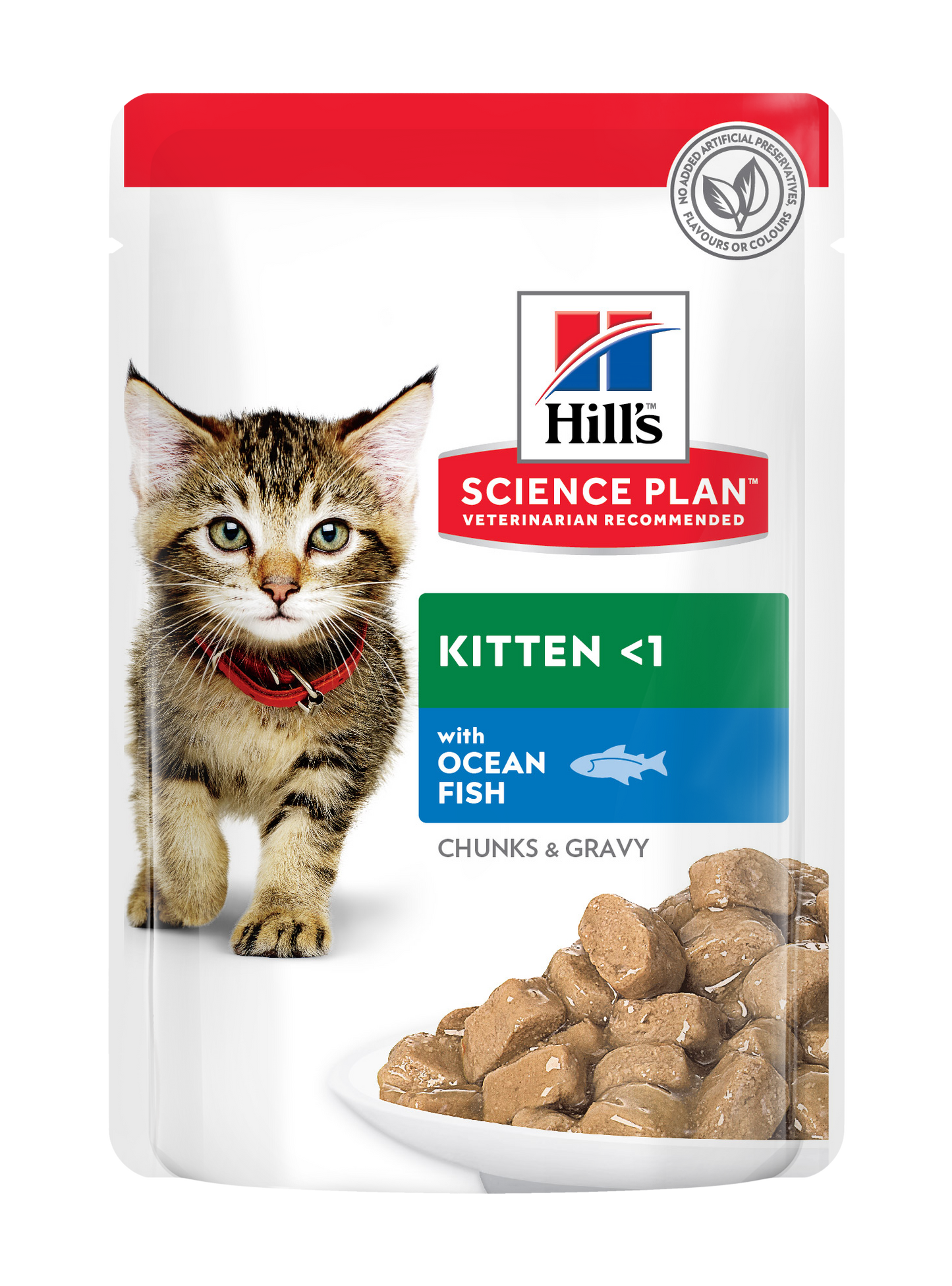 Hill's Science Plan kačiukams su vandenyno žuvimi 12x85 g guliašai