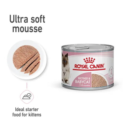 MOTHER & BABYCAT Ultra soft mousse drėgnas pašaras katei