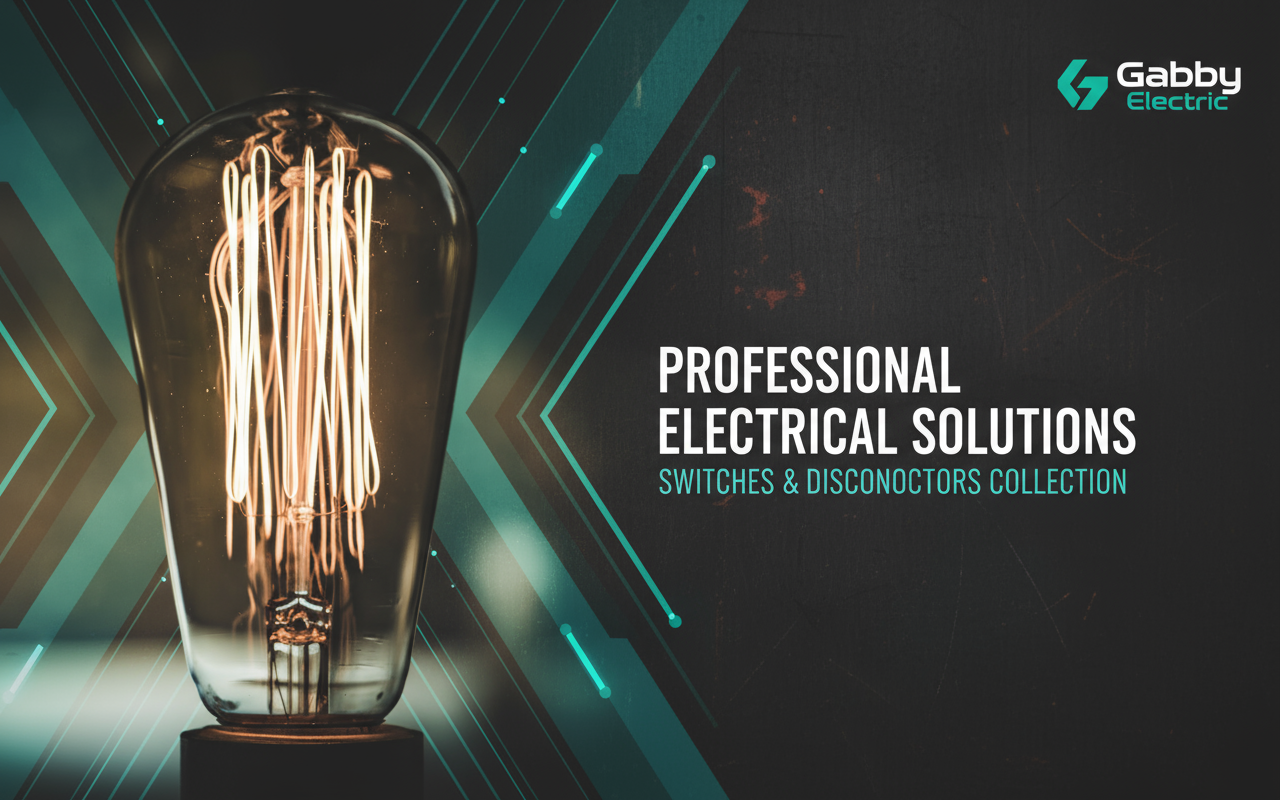 Elektros jungiklių ir atjungiklių kolekciijos baneris