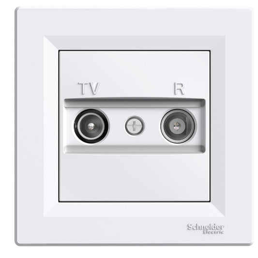 EPH3300221 Asfora, TV/R intermediate socket, 4dB, white