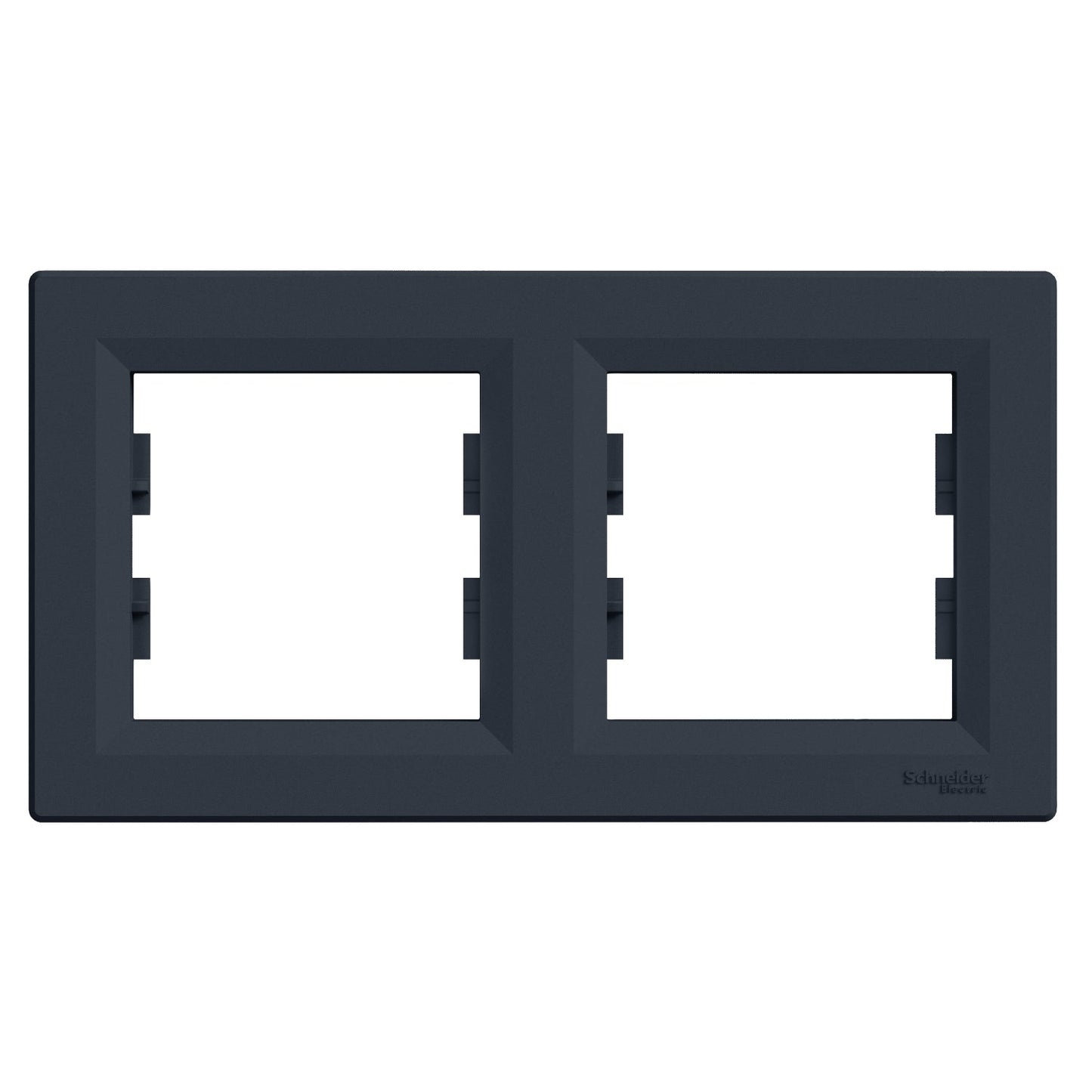 EPH5800271 Horizontal 2-gang frame, anthracite
