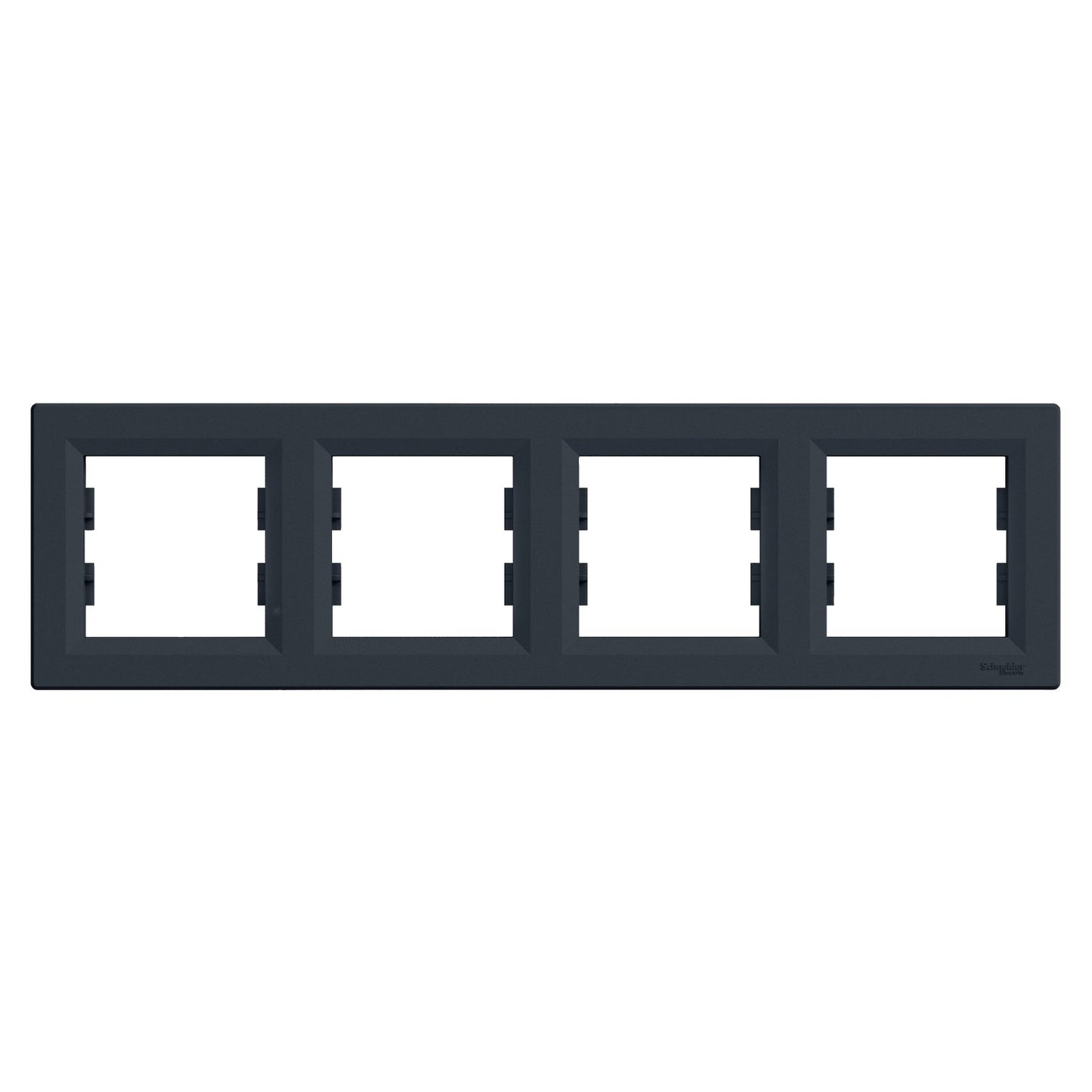 EPH5800471 Horizontal 4-gang frame, anthracite