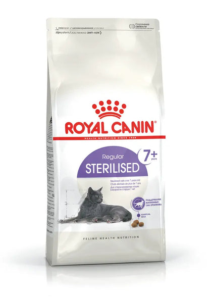 Royal Canin Feline Health Nutrition Sterilised 7+ 10kg - Sausas maistas vyresnėms sterilizuotoms katėms