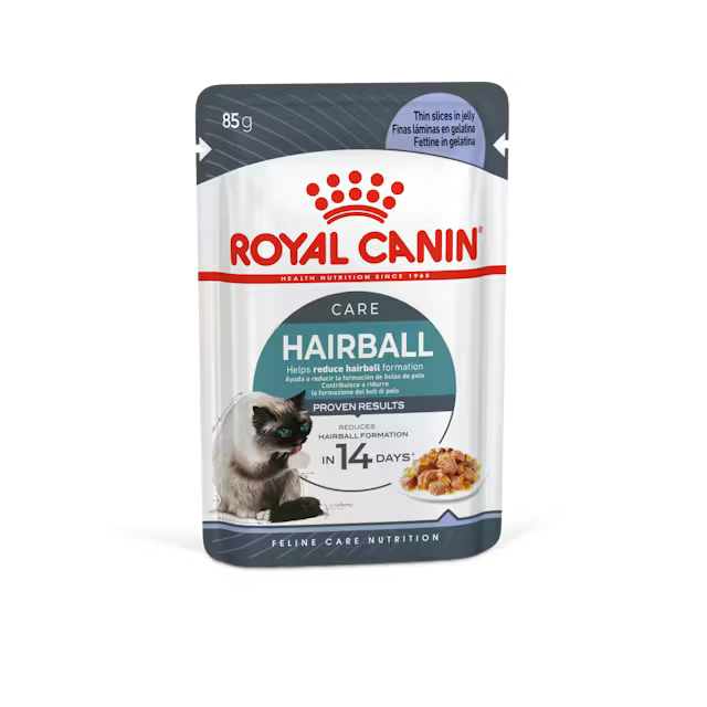 ROYAL CANIN Hairball Care Thin Slices In Jelly - Mokra Karma dla Kotów 12x85g