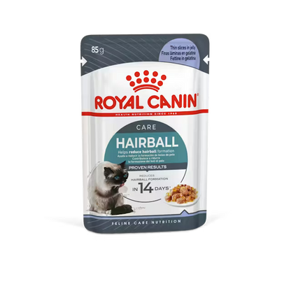 ROYAL CANIN Hairball Care Thin Slices In Jelly - Mokra Karma dla Kotów 12x85g