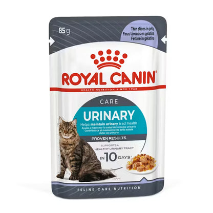 ROYAL CANIN Urinary Care Cienkie Kawałki w Galarecie - Karma Mokra dla Kotów 12x85g