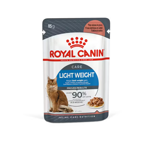 ROYAL CANIN Light Weight Care Gravy - Mokra Karma dla Dorosłych Kotów 12x85g