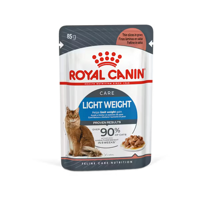 ROYAL CANIN Light Weight Care Gravy - Mokra Karma dla Dorosłych Kotów 12x85g
