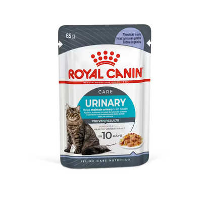 ROYAL CANIN Urinary Care Cienkie Kawałki w Galarecie - Karma Mokra dla Kotów 12x85g