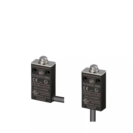 FCT2L01Z11D Giovenzana Wired thermoplastic limit switch din holes - 2m