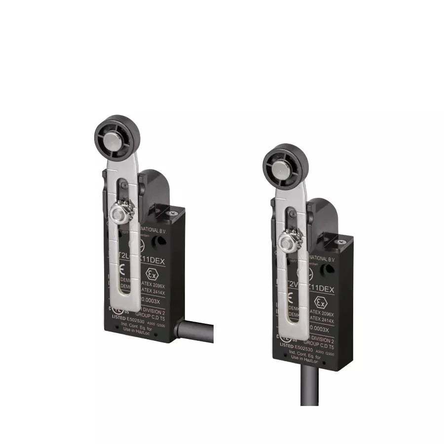 FCT2L05Z11D Giovenzana Verdrahteter thermoplastischer Endschalter, DIN-Löcher, 1 Öffner/1 Schließer, 2 m